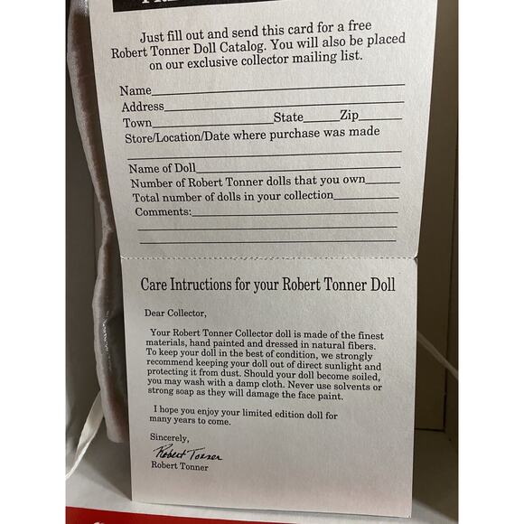 Robert Tonner 1994 Vivian #170/1750 Fashion 19" Doll W/Box and Certificate Mint - Picture 13 of 14